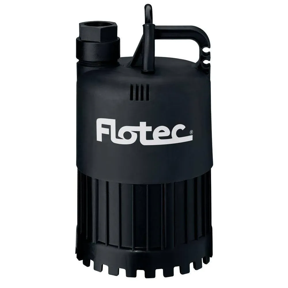 Flotec - FP0S3000X - Thermoplastic Waterfall/Utility Pump 4/10 HP