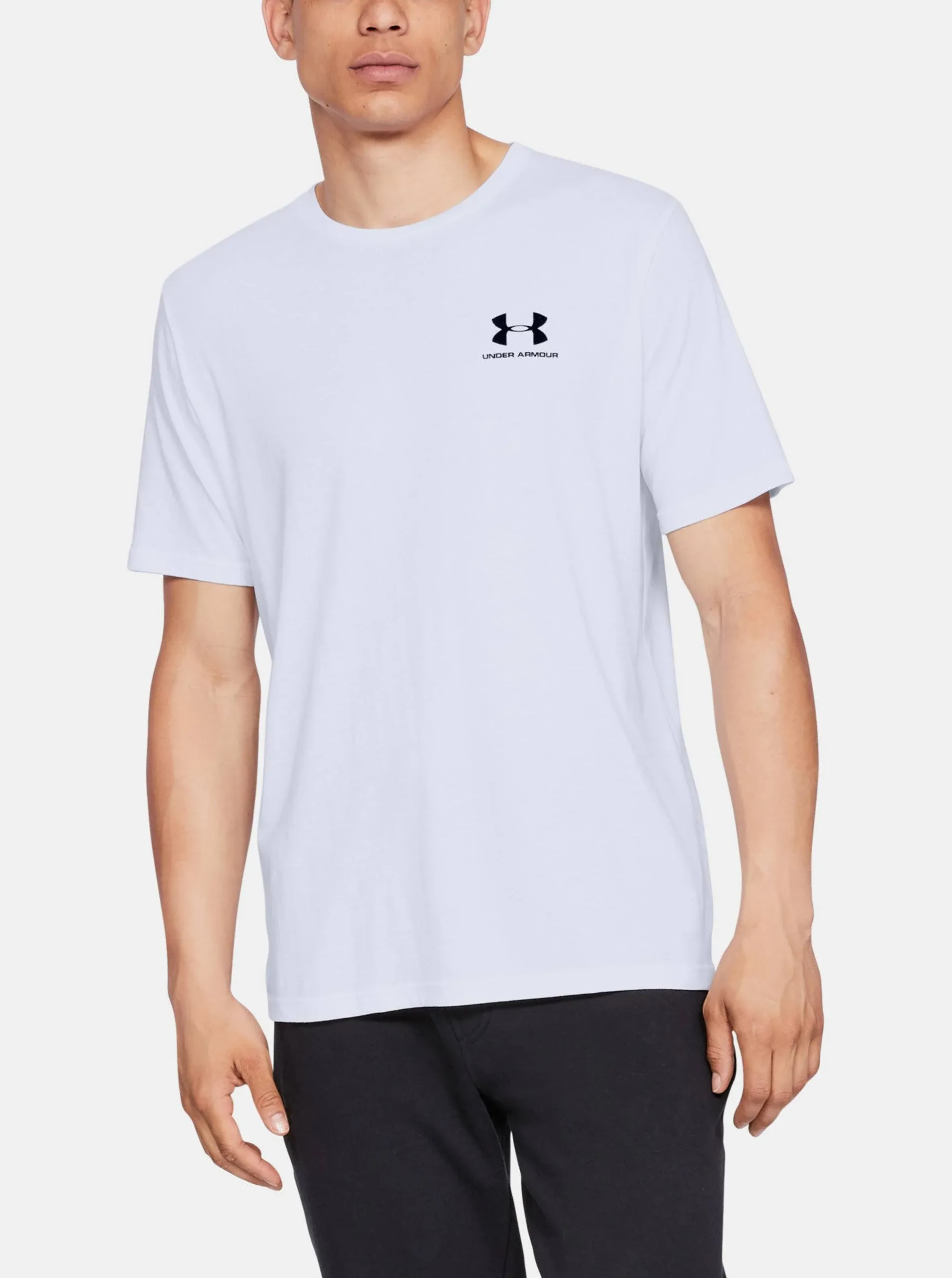 Under Armour Sportstyle Left Chest T-Shirt White - XS