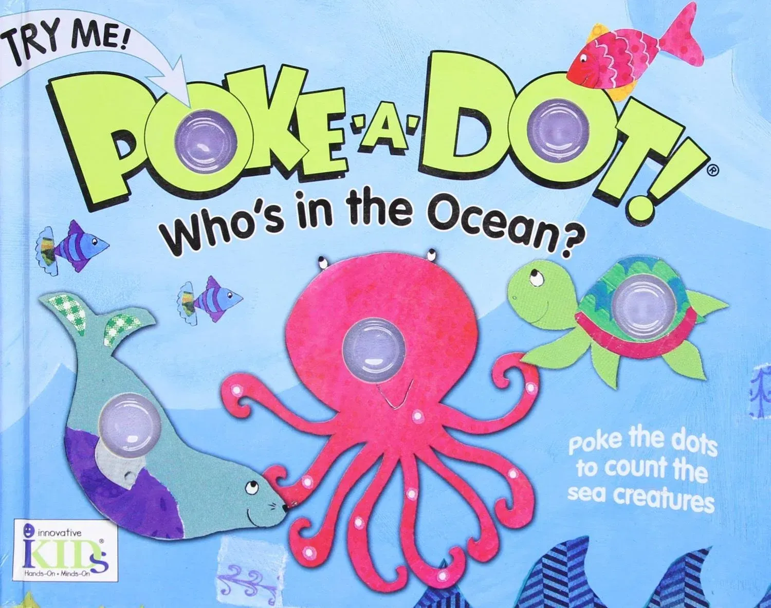 Melissa & Doug Poke-A-Dot Book- Who's in The Ocean