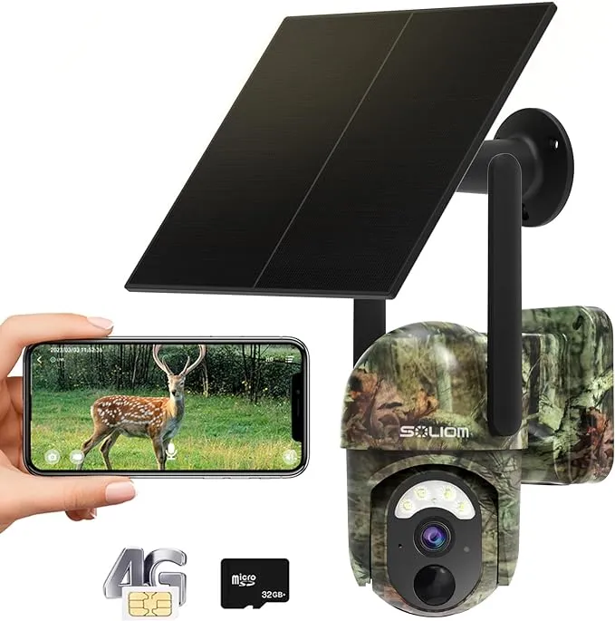 Soliom S50 4G Cellular Trail Camera