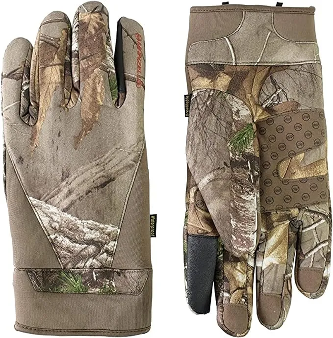 Manzella Men's Coyote TouchTip Waterproof Glove Realtree Xtra Medium