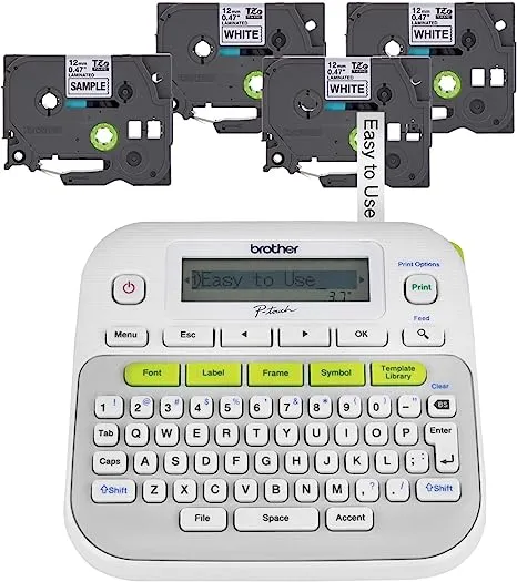 Brother P-Touch PTD210 Pt-D210 Easy, Compact Label Maker, 2 Lines