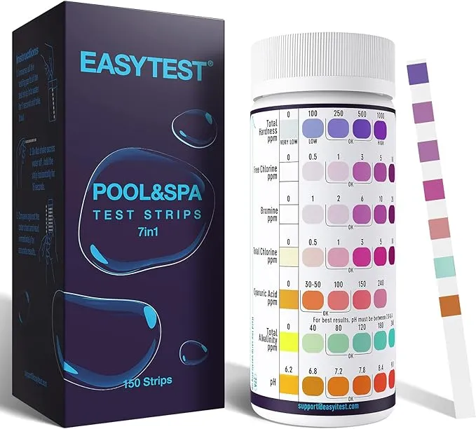 EASYTEST 7-Way Pool Test Strips