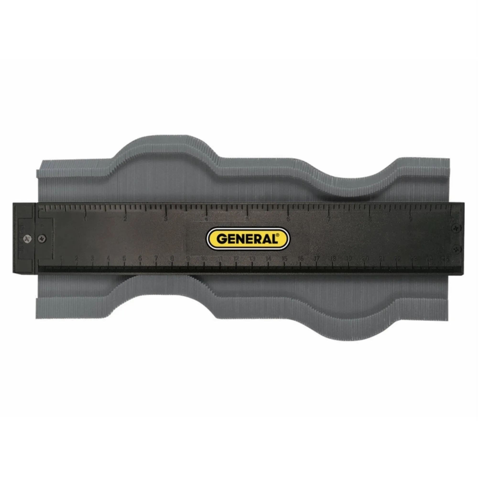 General Tools 833 Contour Gauge - 10&#034; Angle Finder Tool for Home Improvement