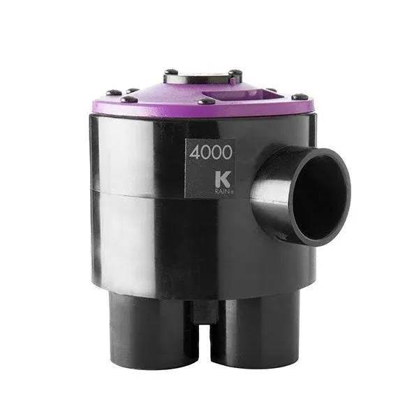 K-Rain - 4404-RCW - 4000 RCW Indexing Valve: 4 Outlet 4 Zone Operation