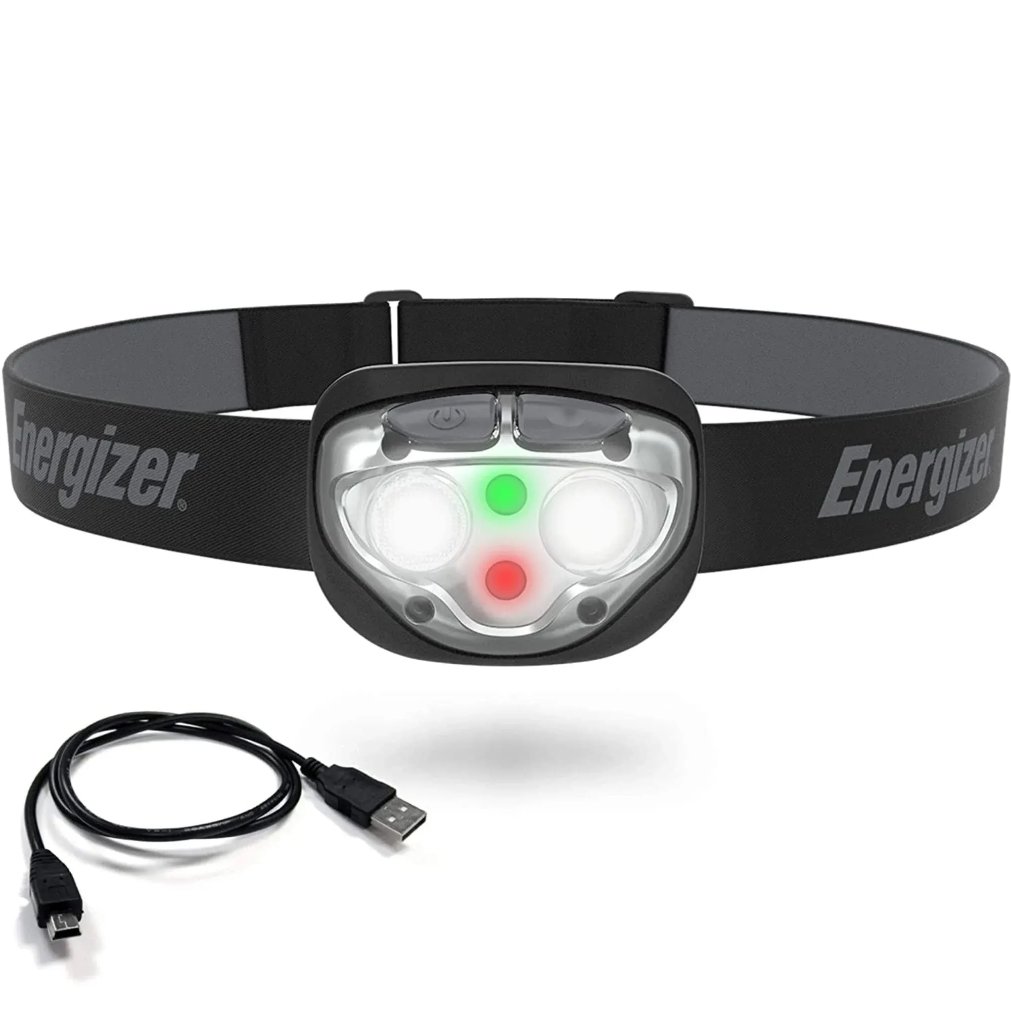 Energizer Rechargeable LED Headlamp Pro400, Ipx4 Water Resistant, High-Powered ...