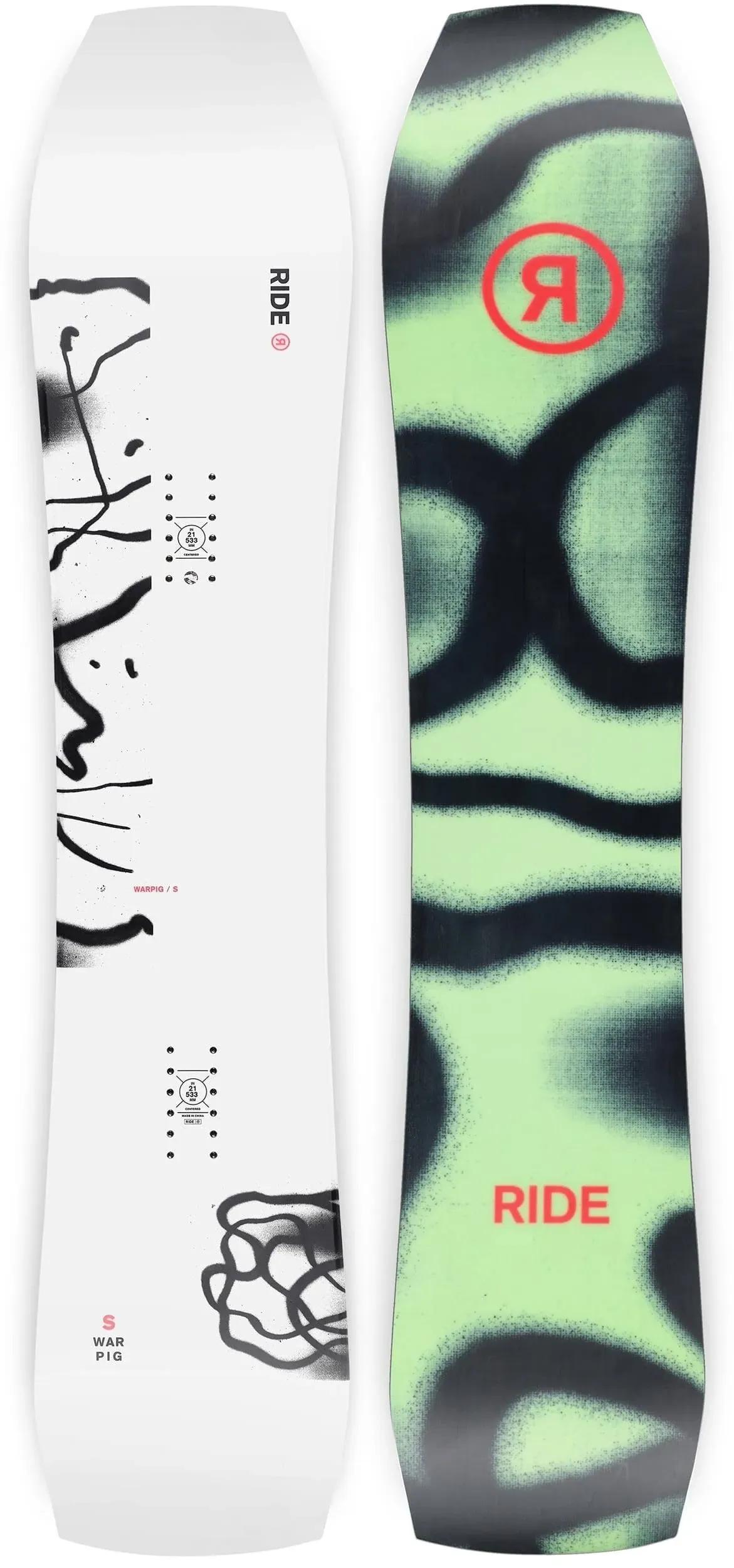 Ride Warpig Snowboard 2024 - 158