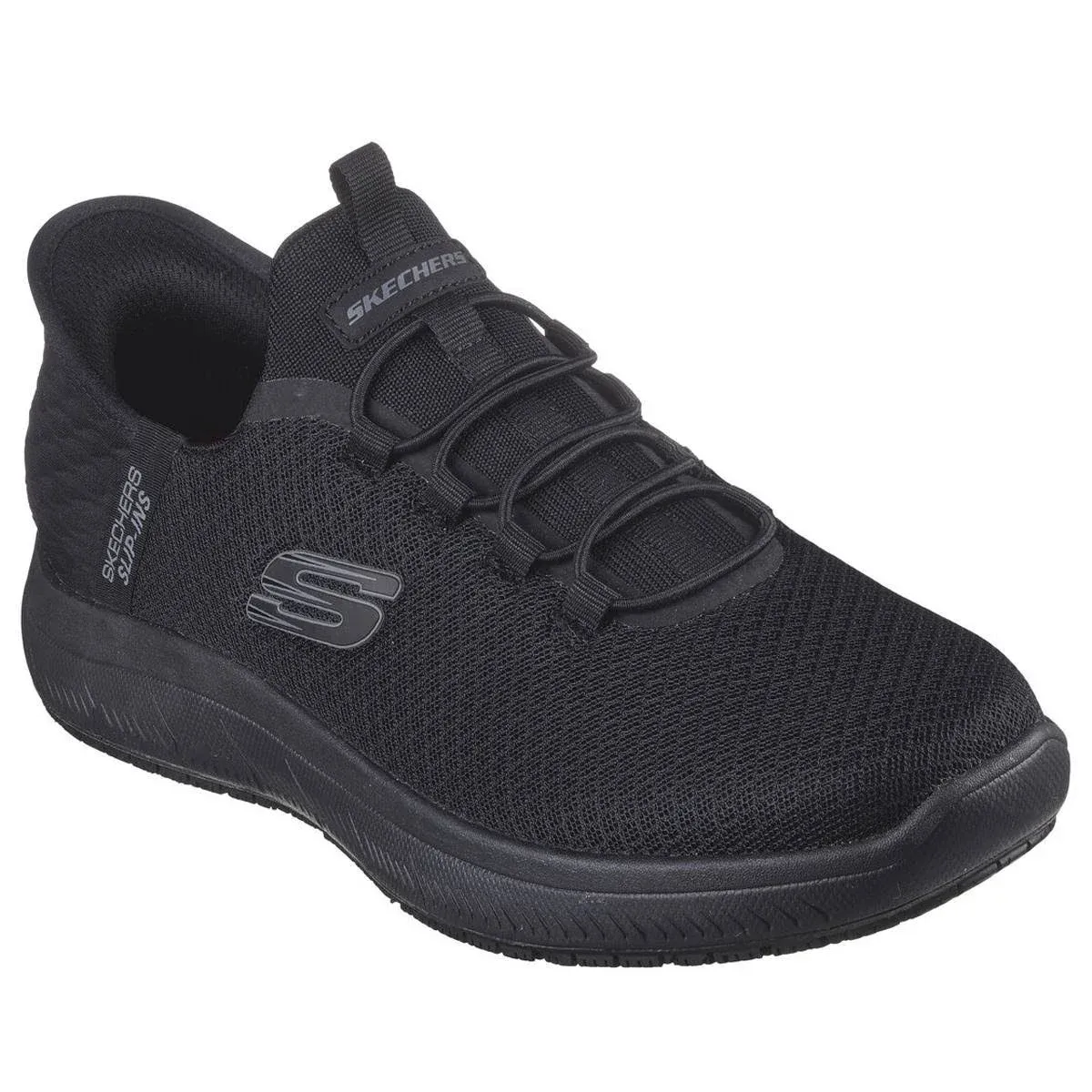 Skechers Work Slip-Ins: Summits SR - Colsin 7.5 Men's Black