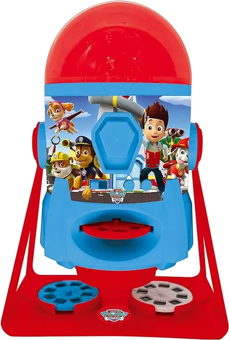 Lexibook Paw Patrol - My Stories Brought to Light - Story Projector with Sounds, Timer and Booklet, Blue/red - LTC100PA