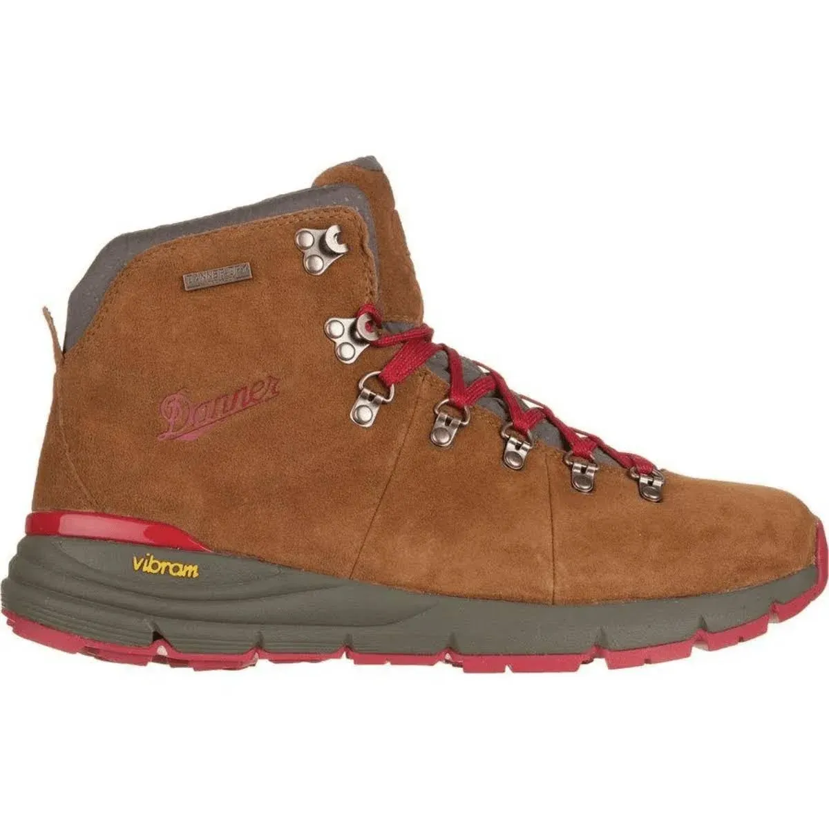 Danner Mountain 600 Hiking Boot - Men&s Brown/Red, 11.5