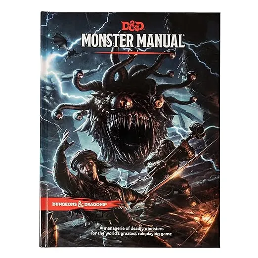 Dungeons & Dragons Monster Manual (D&D Core Rulebook) Gift Edition - Foil Cover Variant Wizards of The Coast