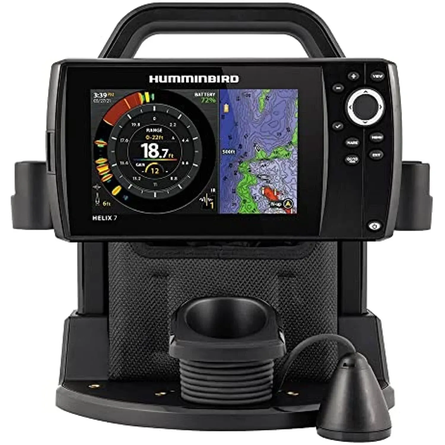 Humminbird Ice Helix 7 CHIRP GPS G4 All Season Fishfinder