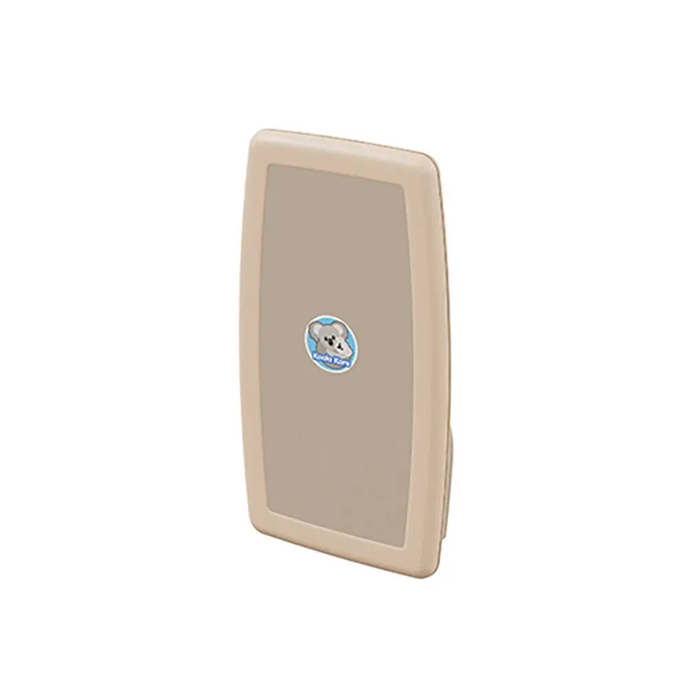 Koala Kare KB301-00 Beige Vertical Baby Changing Station, Surface-Mounted