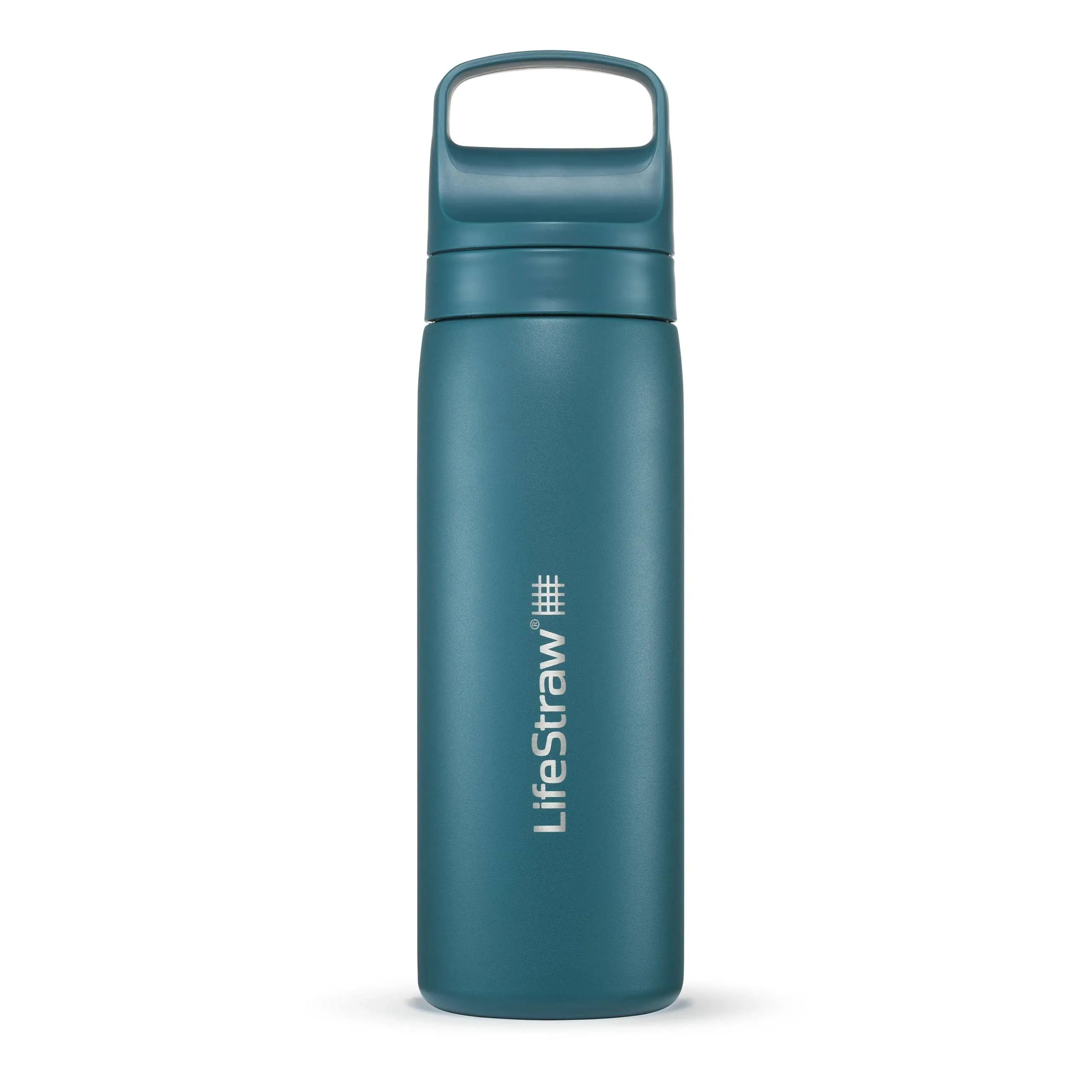 LifeStraw Go Series - Stainless Steel Water Bottle with Filter Aegean Sea