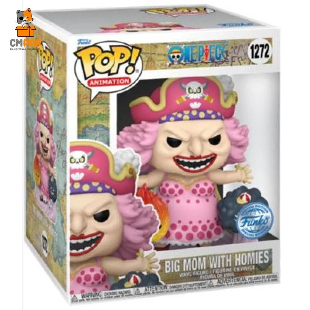 Funko Pop! Super: One Piece - Big Mom with Homies Galactic Toys Exclusive