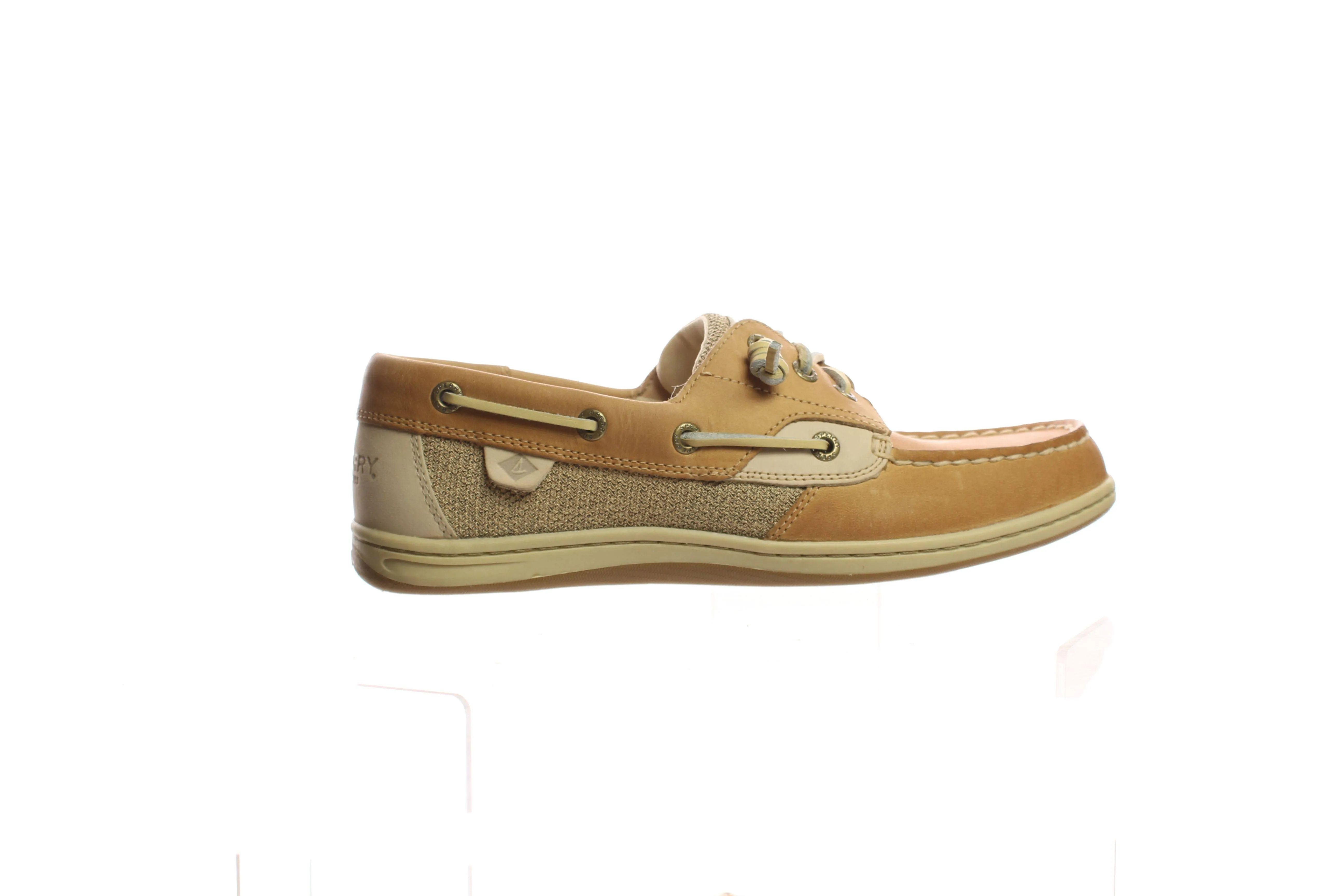 Sperry Songfish Boat Shoes for Ladies - Linen/Oat - 9M