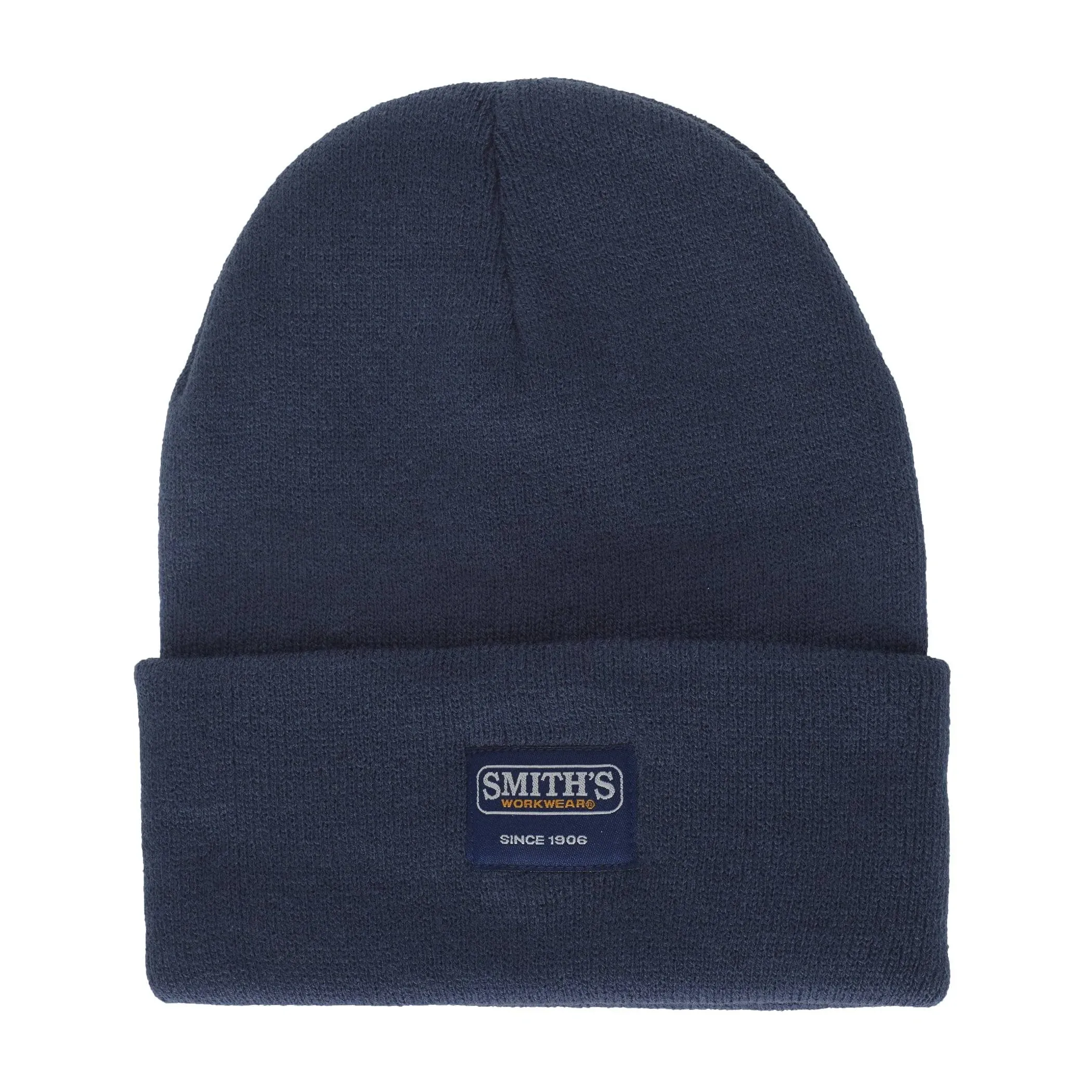 Smith's Workwear Men's Pull-On Knit Hat, Navy Blue