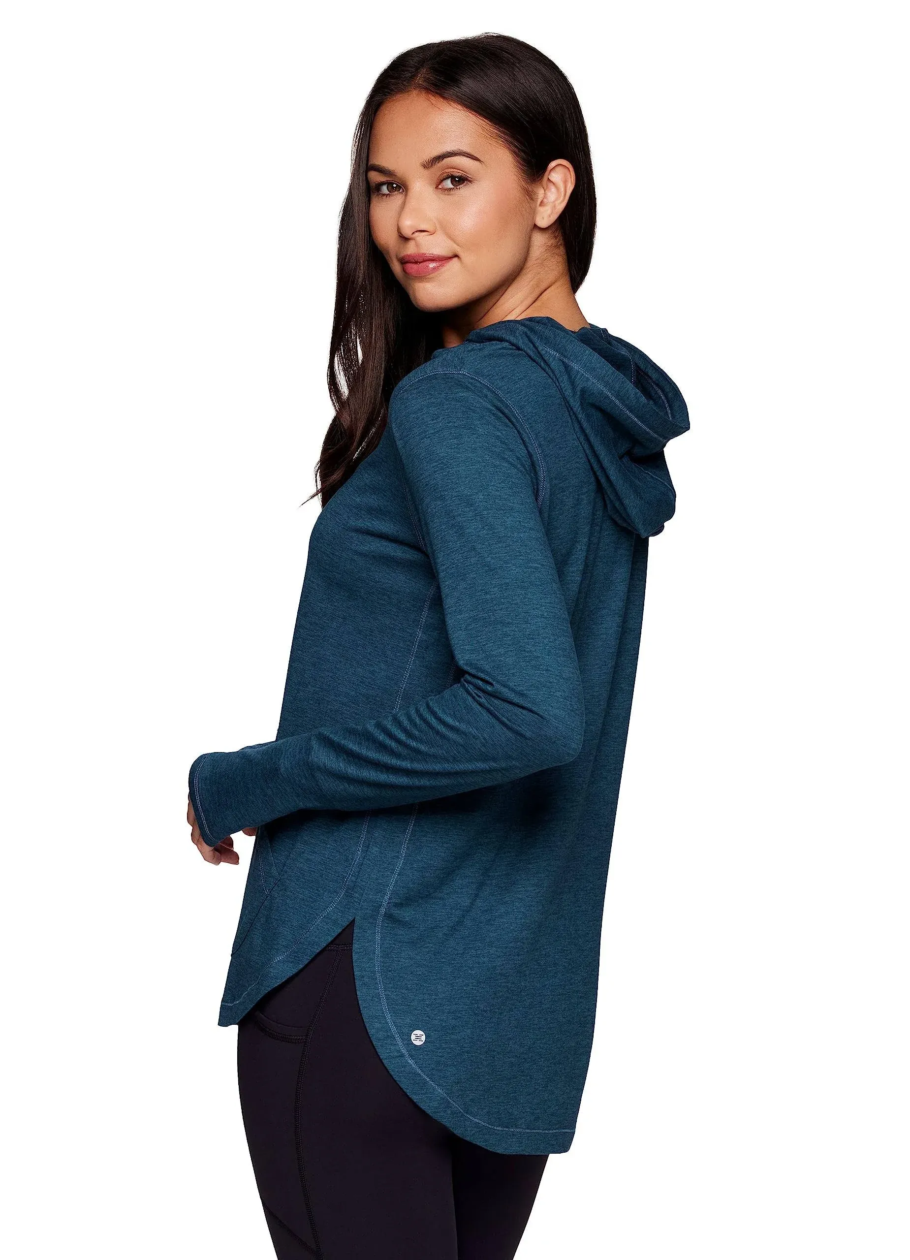 Rbx Active Women's Studio Breathe Super Soft Hoodie Tunic