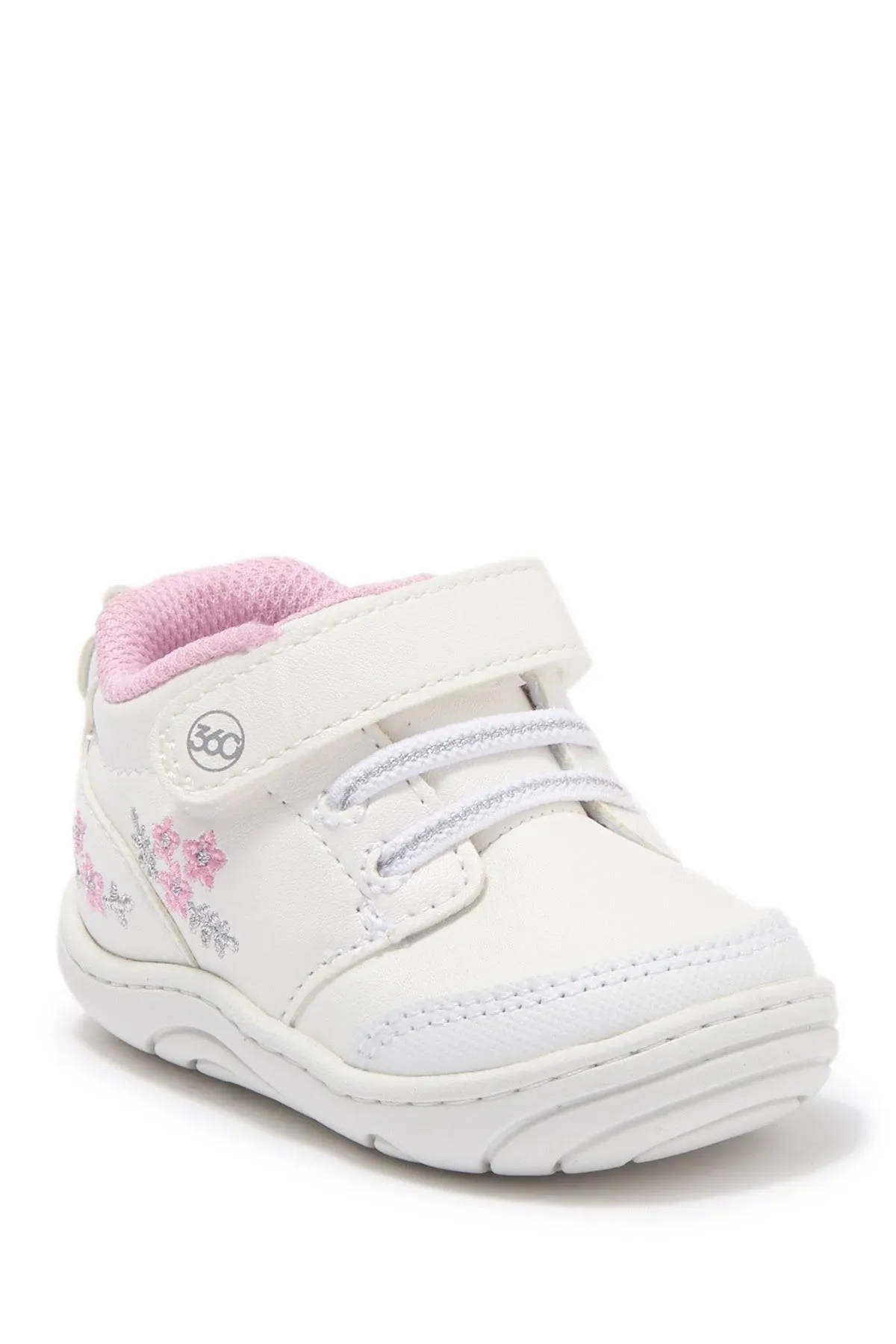 Stride Rite baby girls Sr Taye 2.0 Sneaker, Pink, 5 Toddler US