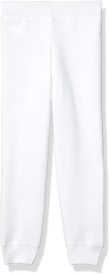 Hanes Ok288 - ComfortSoft EcoSmart Girls Jogger Sweatpants - White - M