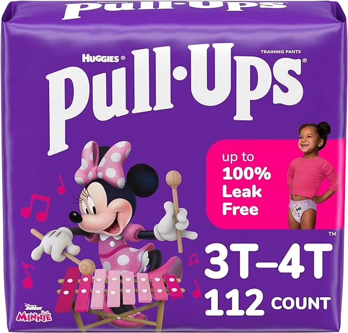 Pull-Ups Night-Time Potty Training Pants for Girls (Sizes: 2T-4T)