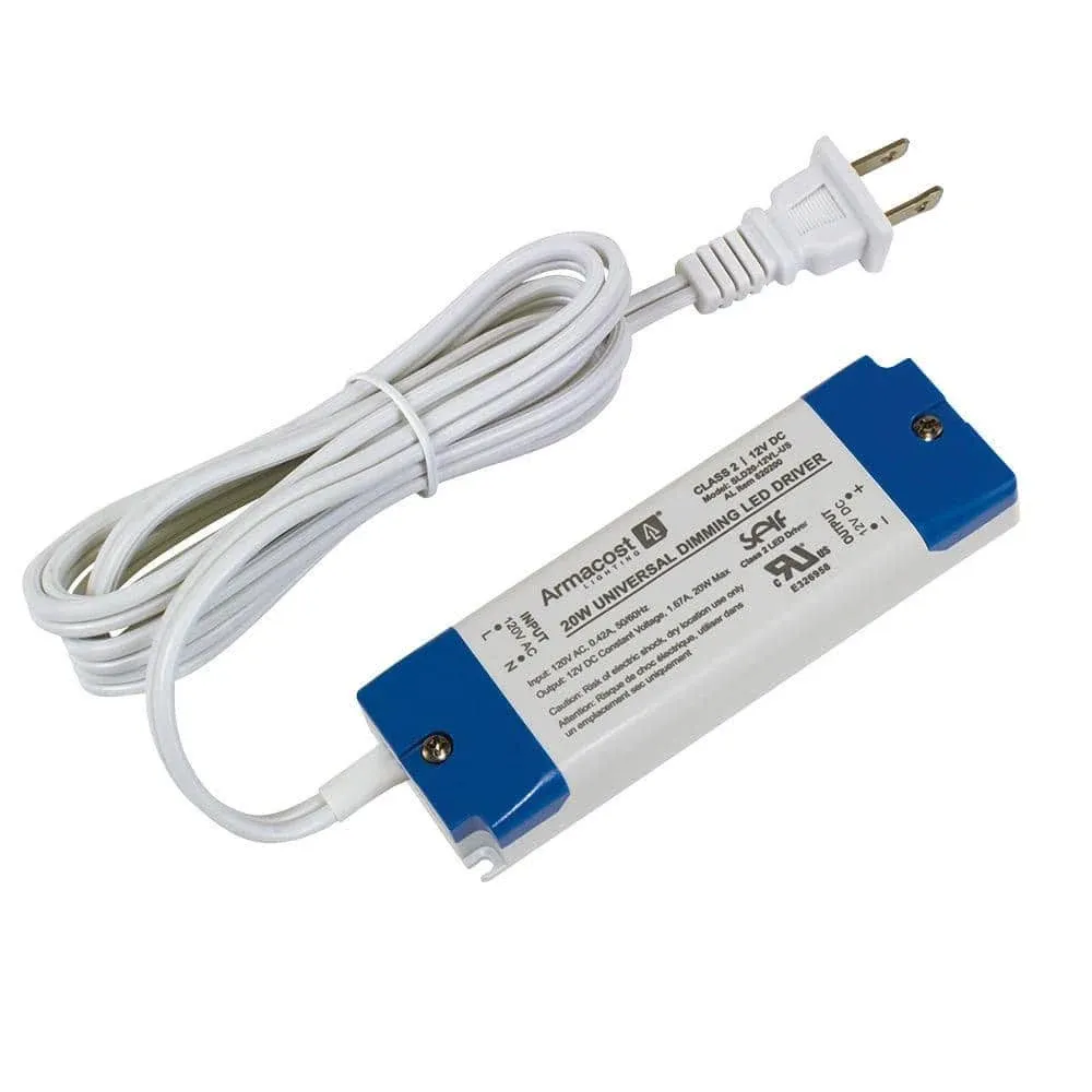 Armacost Lighting Universal Dimmable LED Driver 12V DC - 20W 820200