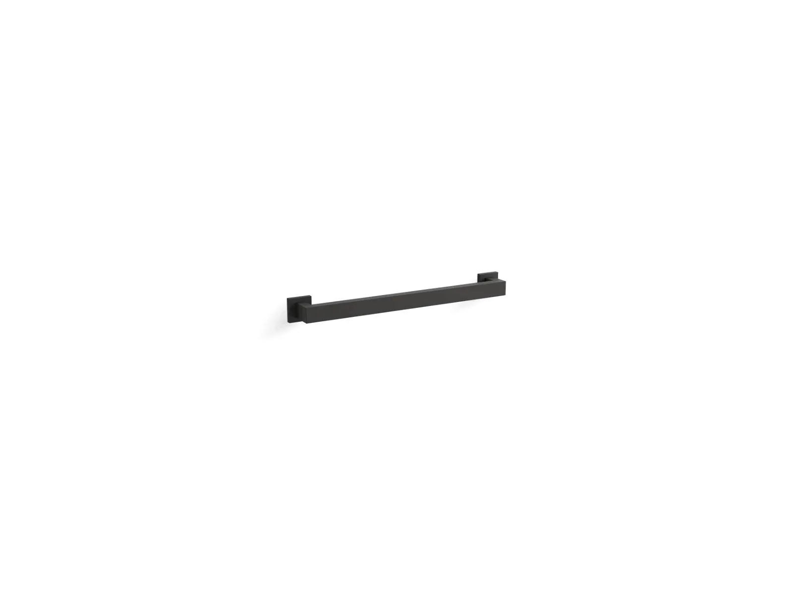 Kohler K-23294-BL 18 in. Square Grab Bar - Matte Black