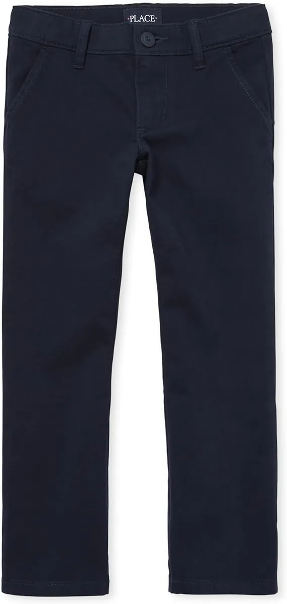 The Children's Place Girls Uniform Bootcut Chino Pants