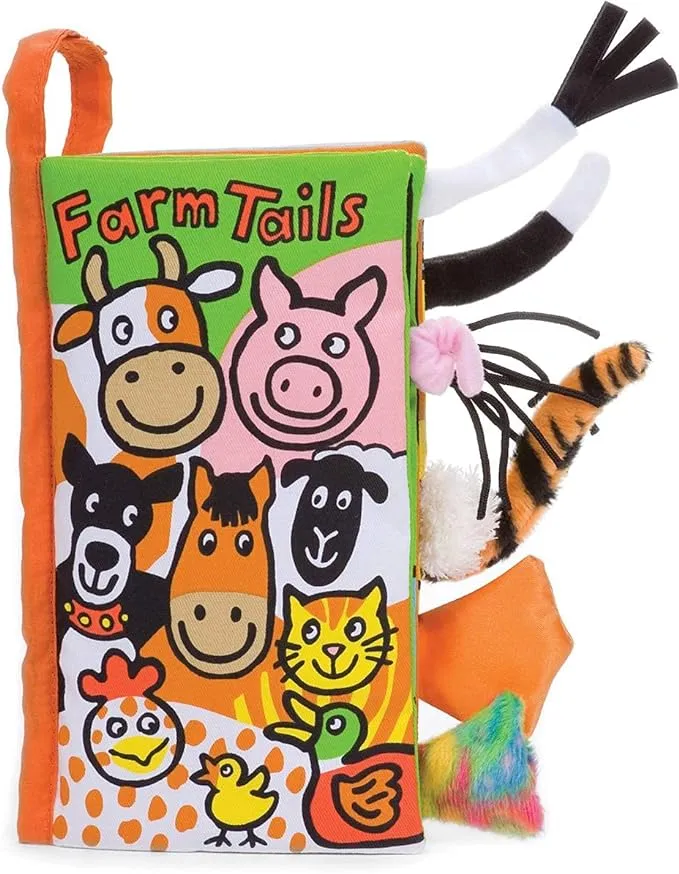 Jellycat 'Farm Tails' Book