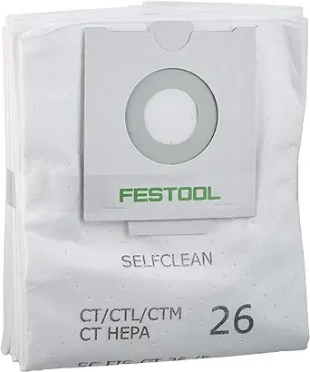 Festool SELFCLEAN Filter Bag CT 26 5-Pack