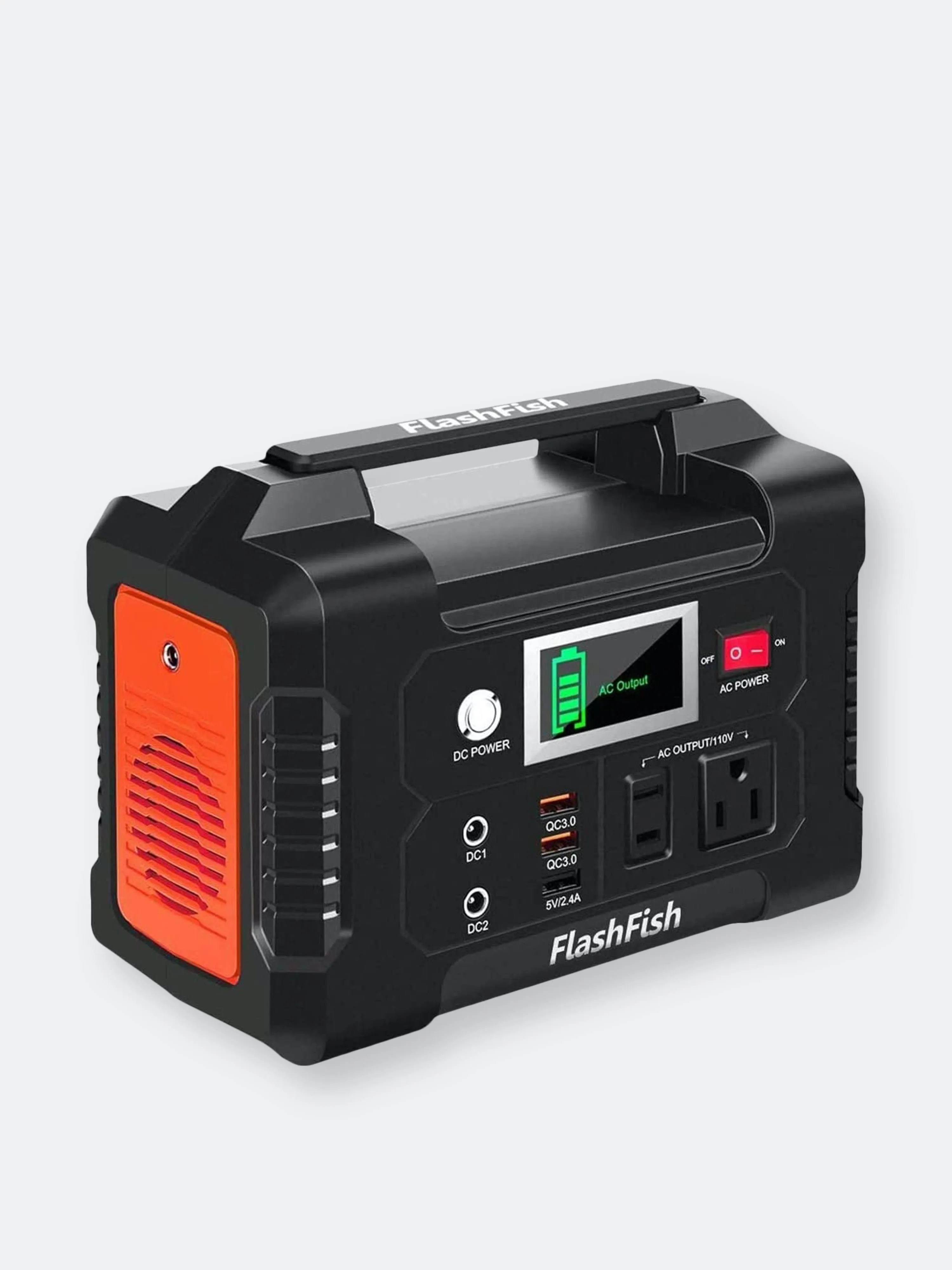 Generador Solar Portátil Flashfish De 200w Con 40800 Mah