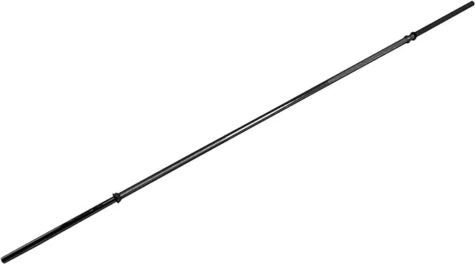 Cap Barbell 84 inch Standard Solid Bar, Black, Size: 7'