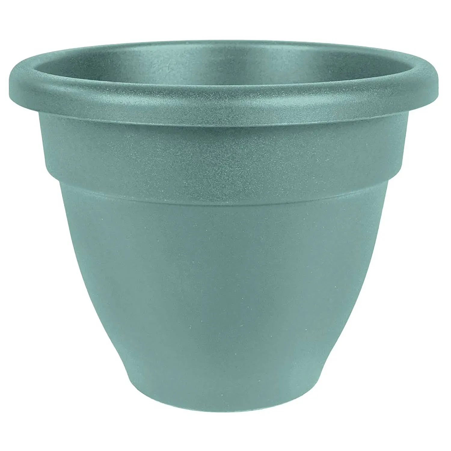 HC Companies 12-Inch Dusty Teal Caribbean Planter