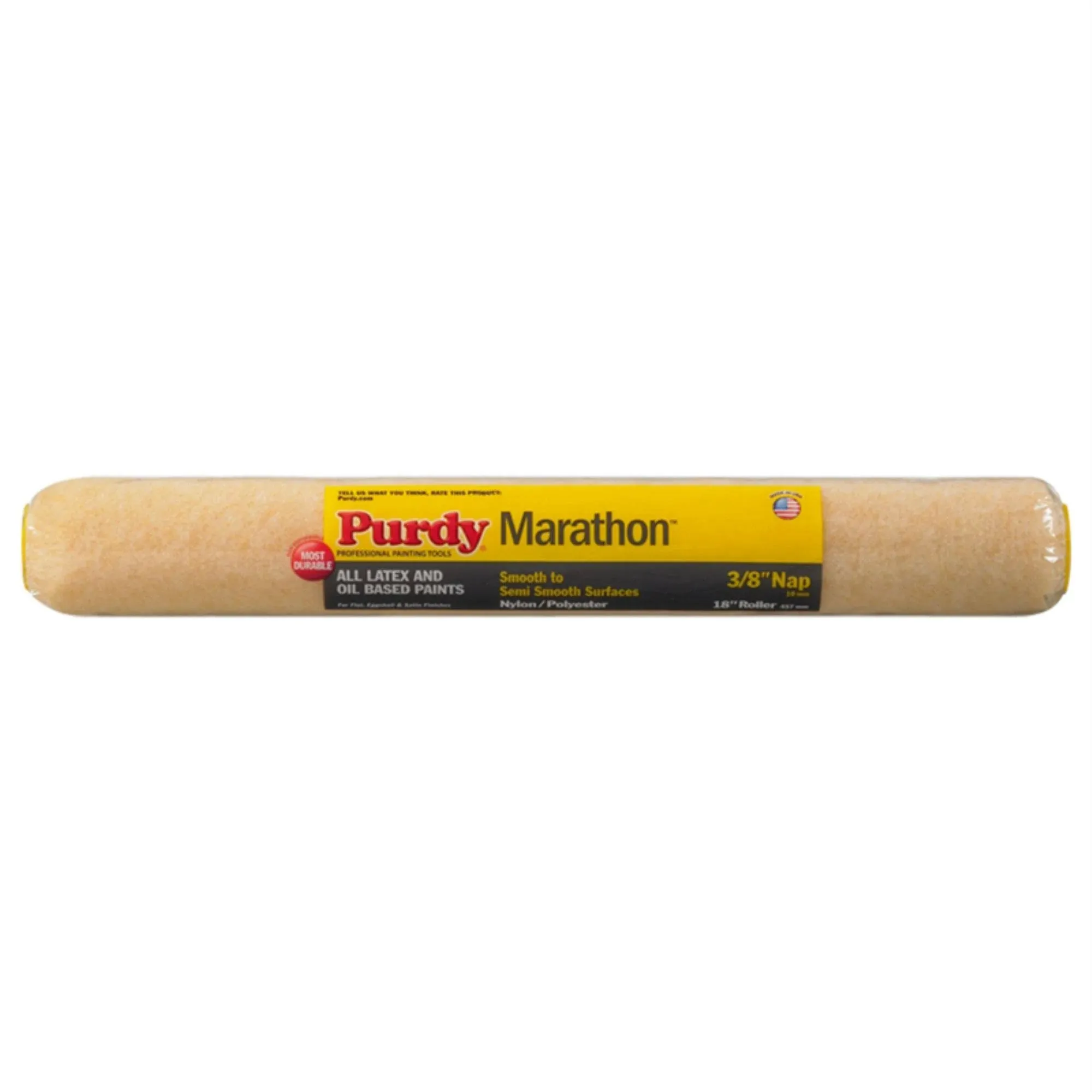 Marathon 18-in x 3/8-in Nap Paint Roller Cover