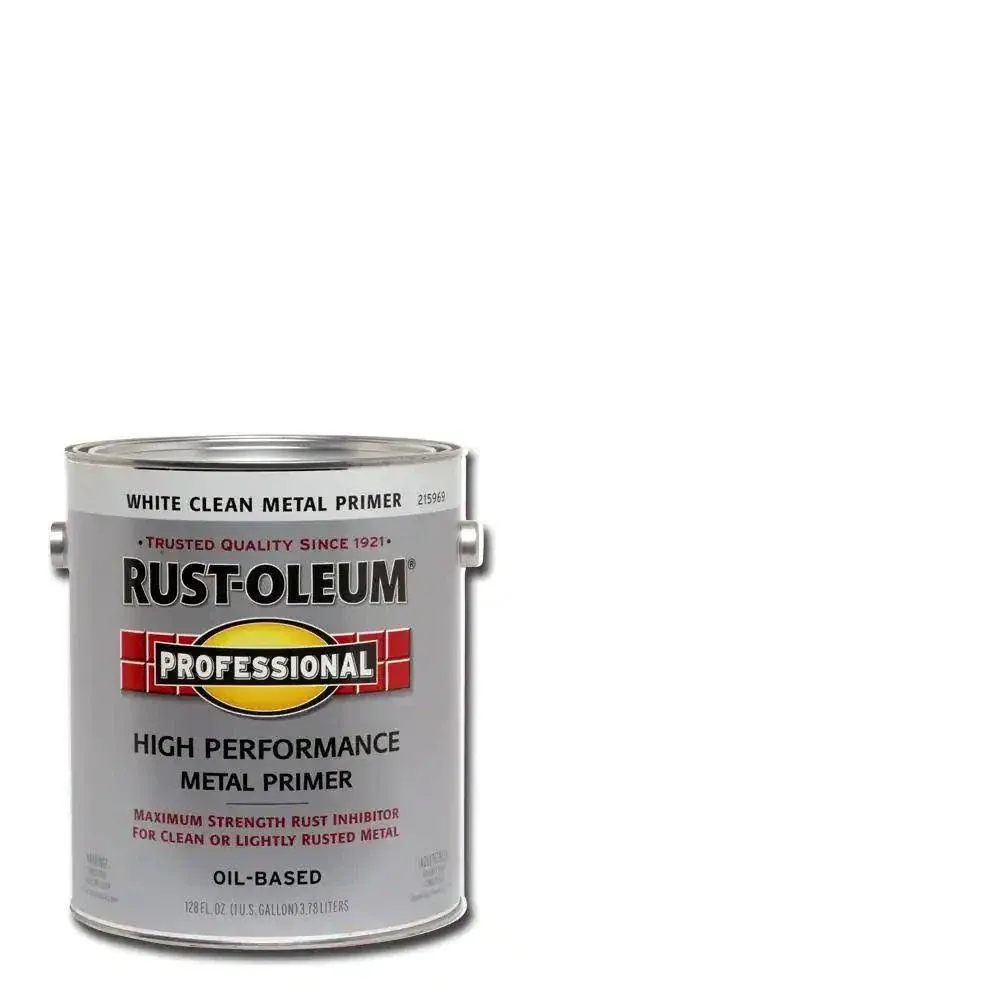 1 gal. White Clean Metal Rust Preventive Primer (Case of 2)