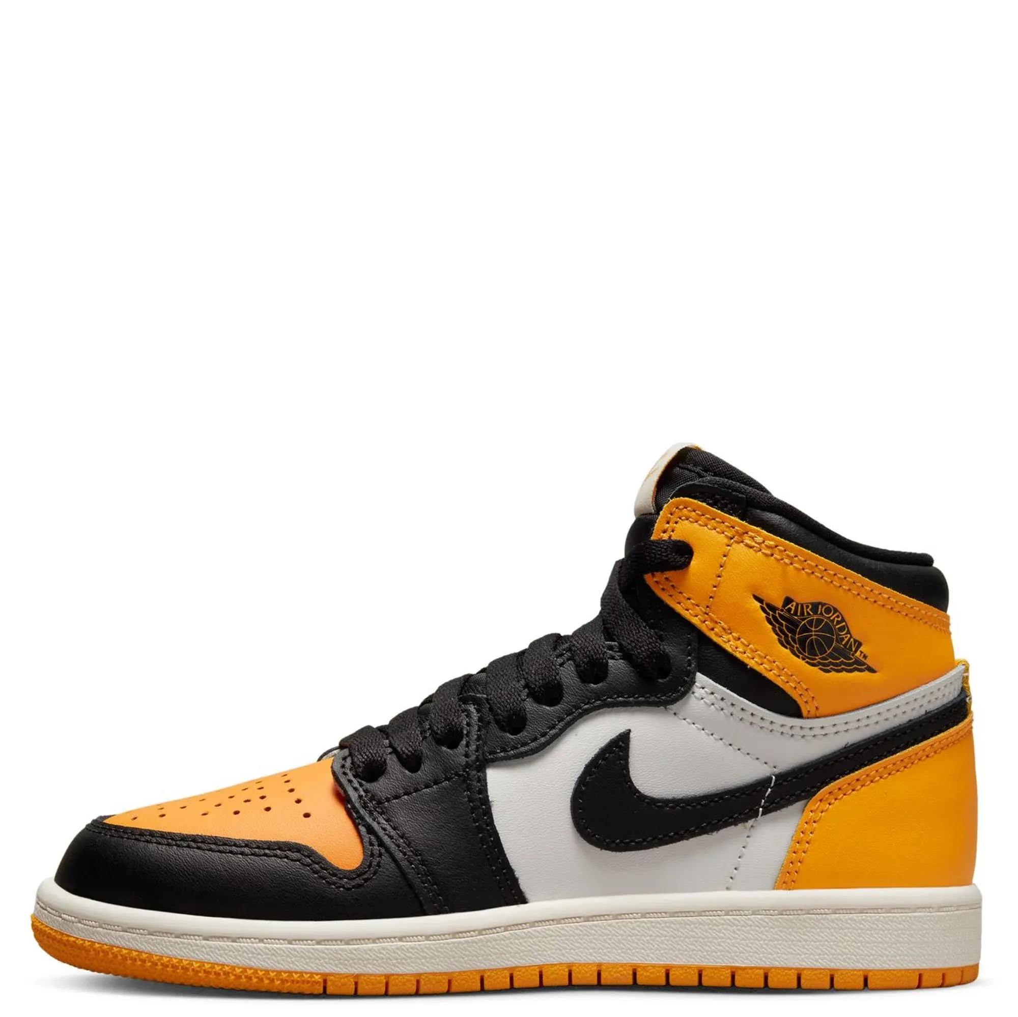 Air Jordan Retro 1 High OG (PS) Little Kids&#039; Shoes Taxi-Black-Sai<wbr/>l AQ2664-711