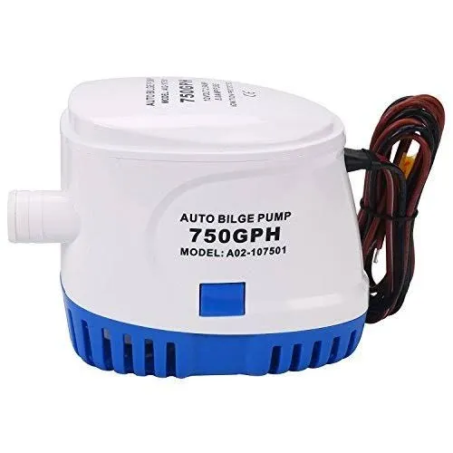 Amarine Made Automatic Submersible Boat Bilge Water Pump 12v 750gph Auto with Float Switch-new (B)