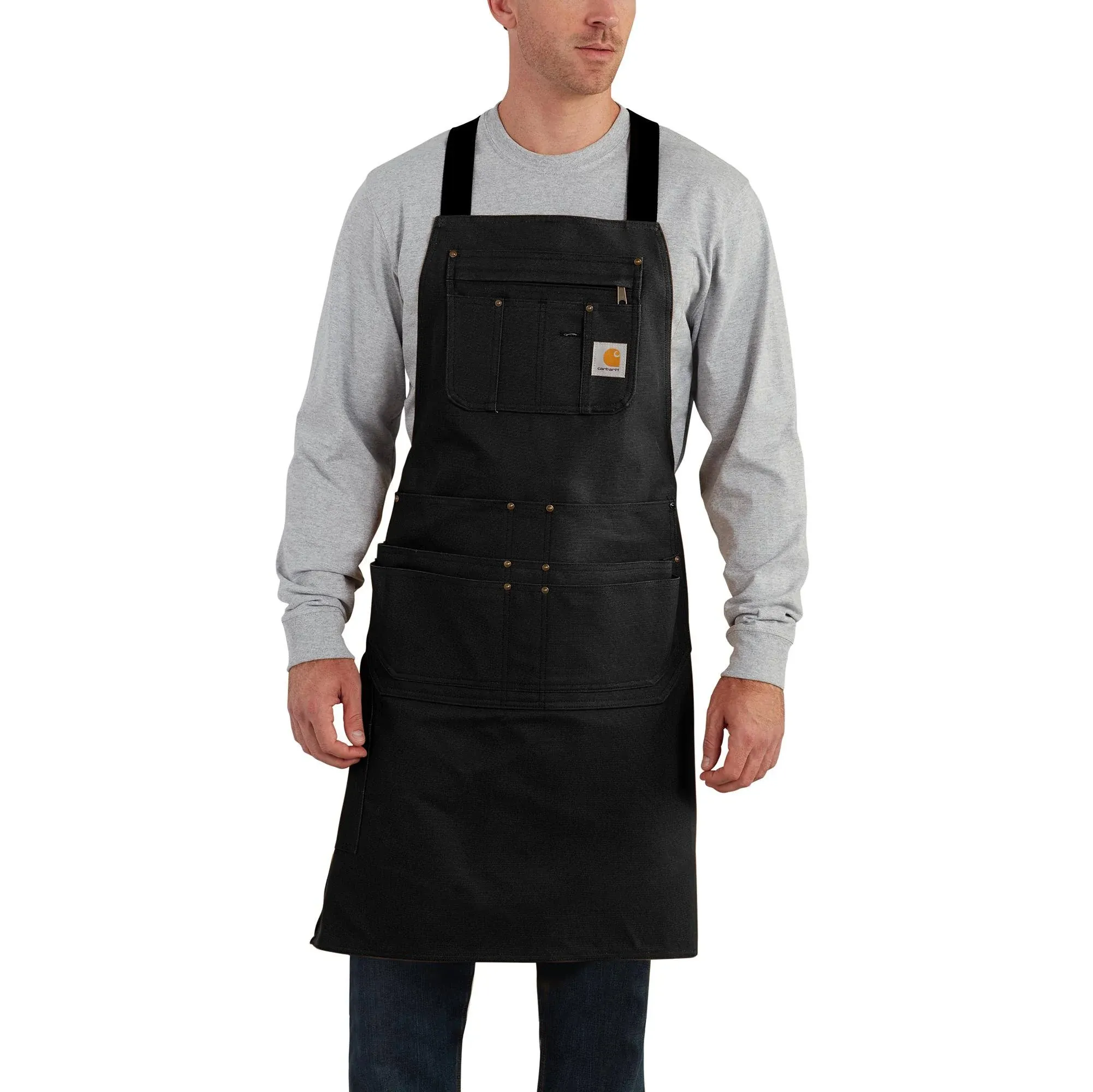 Carhartt Men's Black Firm Duck Apron