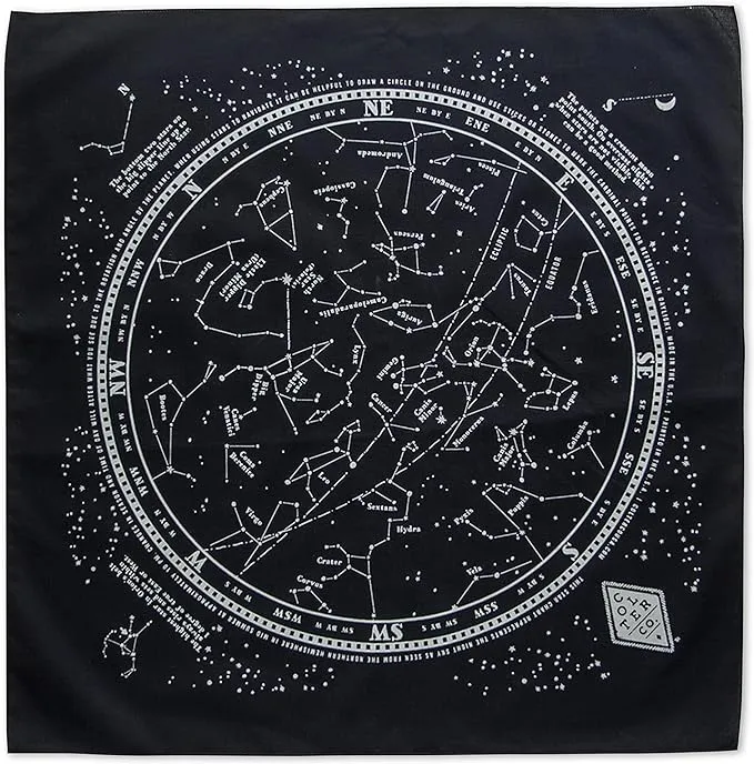 Colter Co. Glow in The Dark Stargazer Bandana