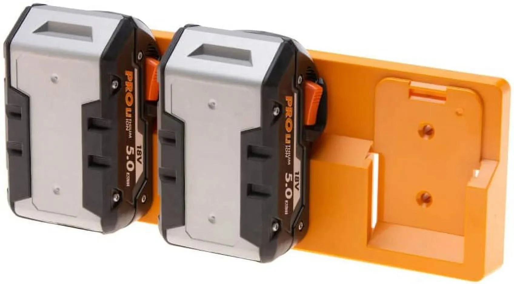 48 Tools - Battery Holder for Ridgid Batteries | 18V | Wall Mount | Battery ...