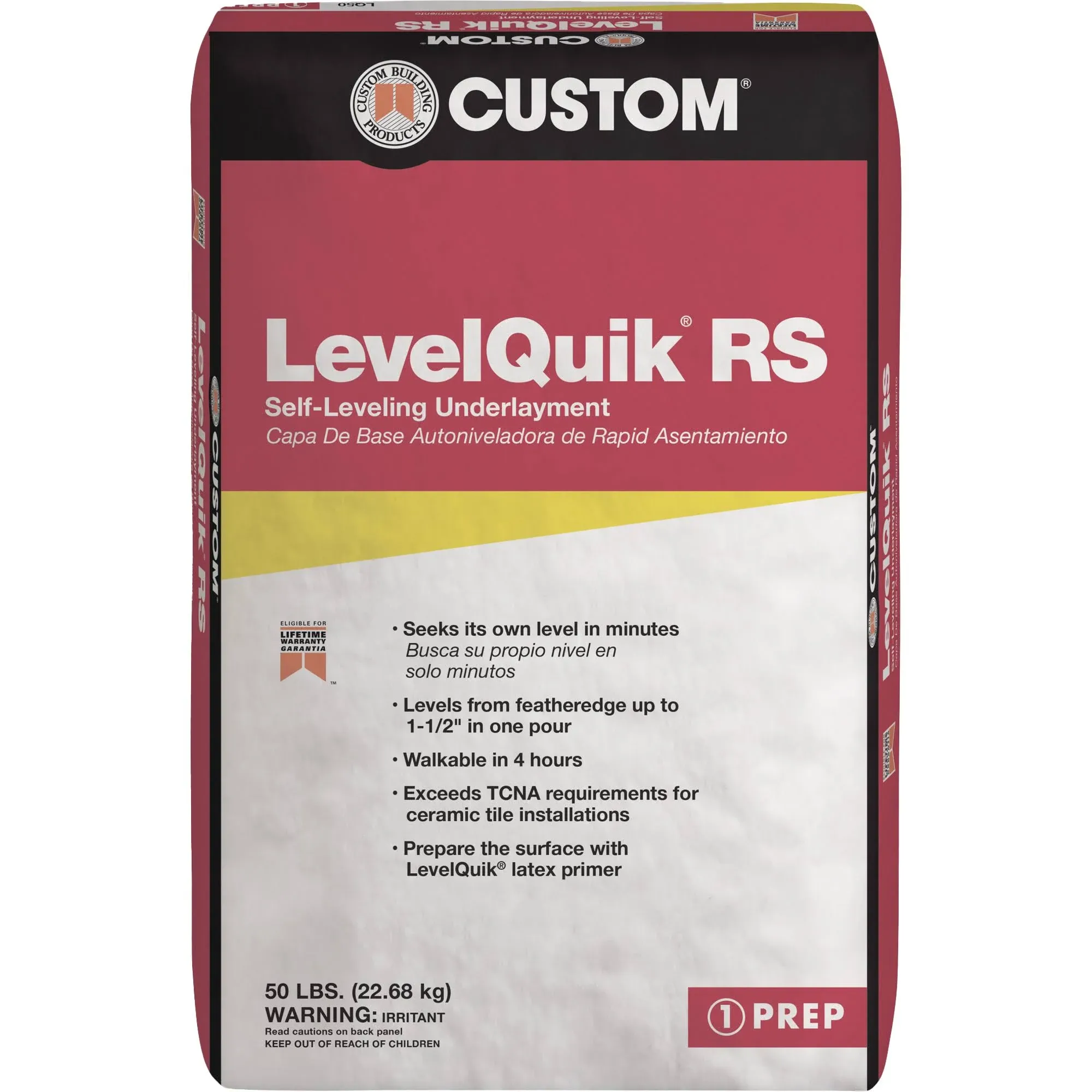 LevelQuik RS 50 lb. Indoor/Outdoor Self-Leveling Underlayment