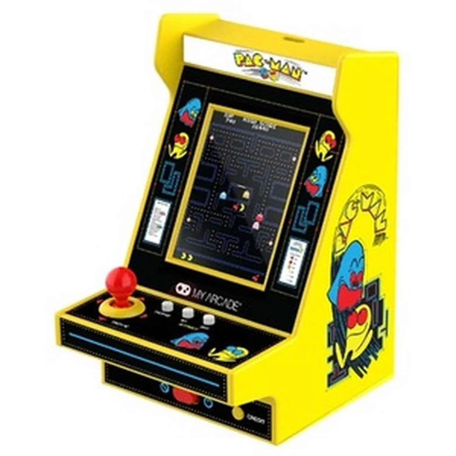 My Arcade Pac-Man Nano Player Pro Portable Mini Machine, 4.8&#034; Video Game Read!