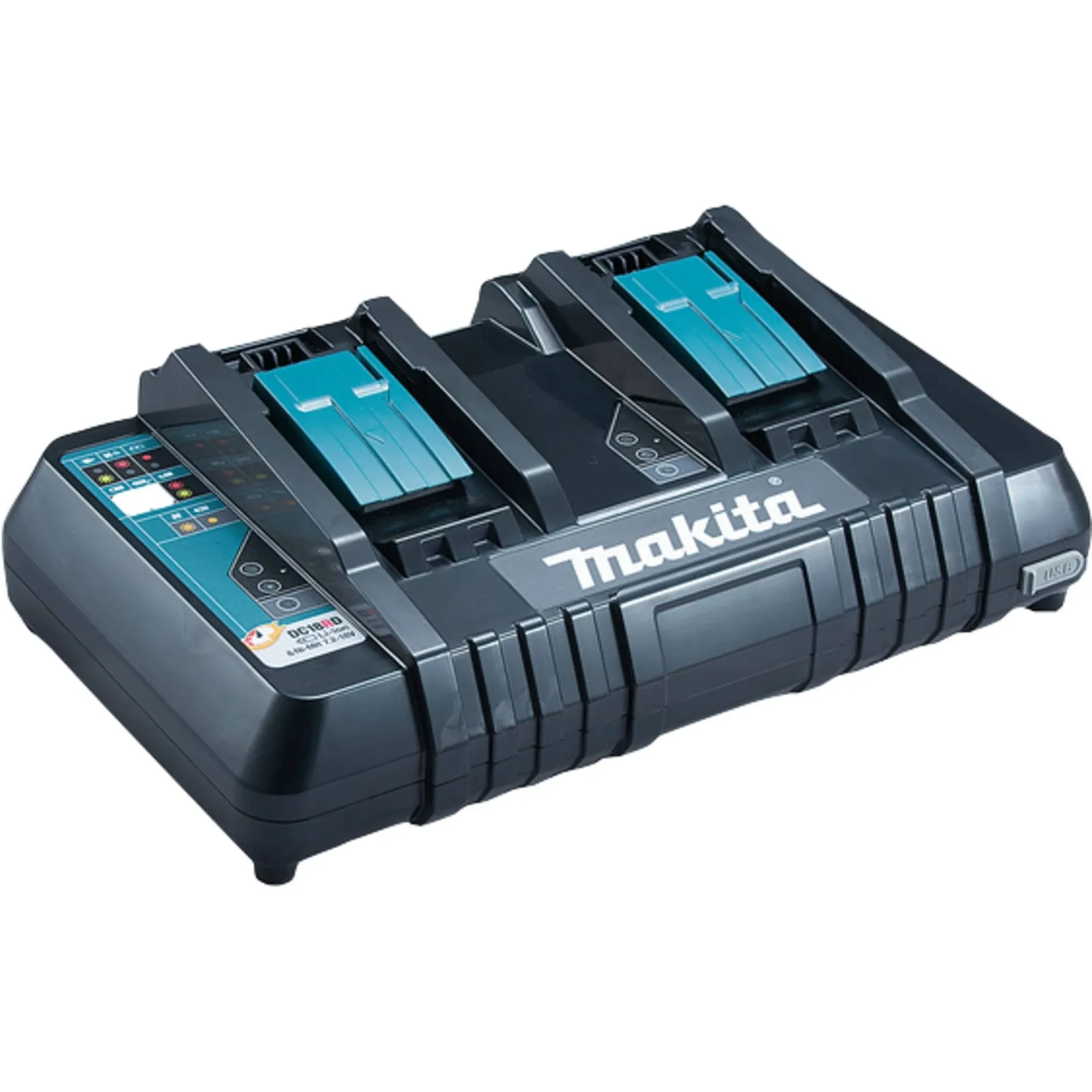 Makita DC18RD 14.4 - 18V LXT Li-ion Twin Port Battery Charger 240V