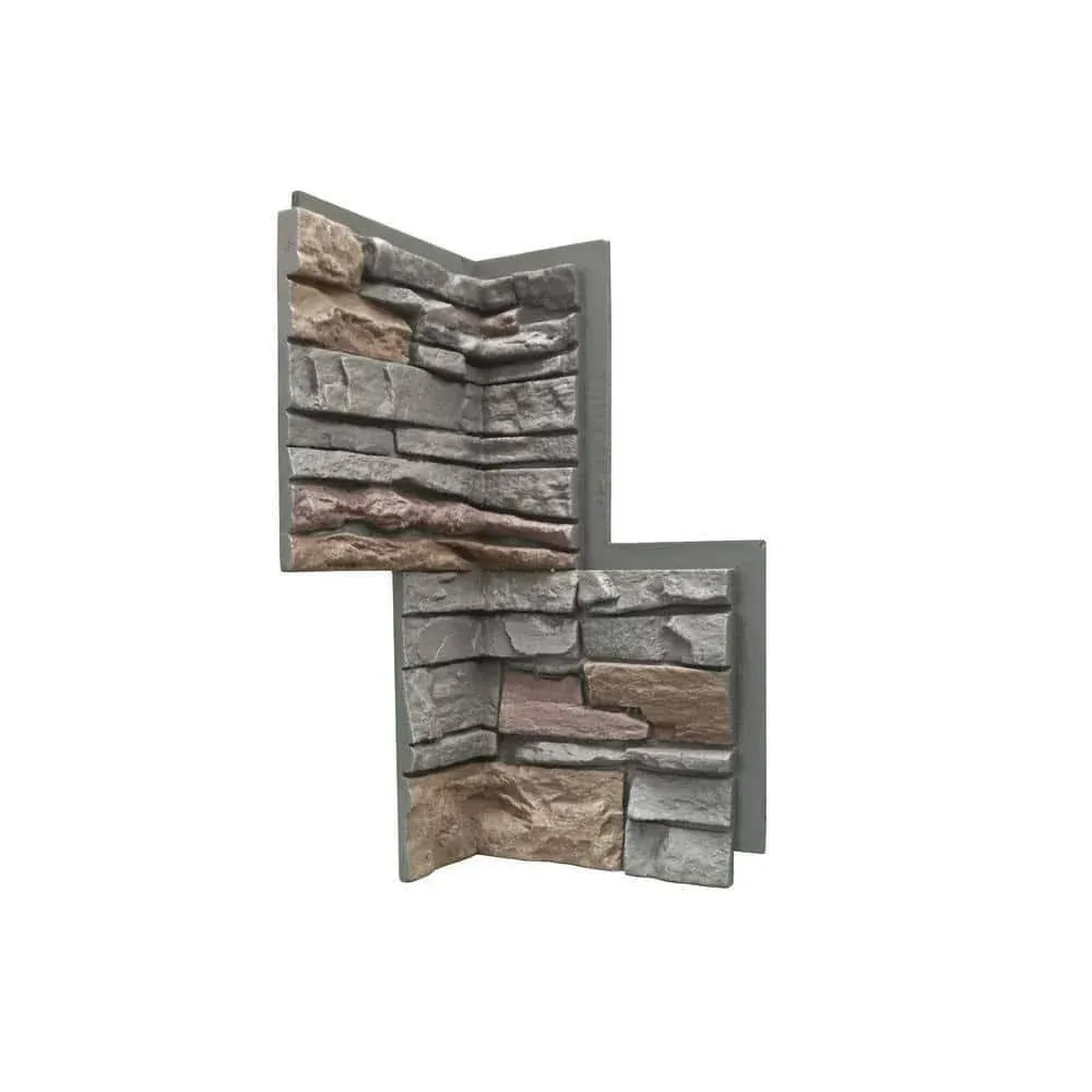 GenStone Faux Stacked Stone 90 Degree Inside Corner