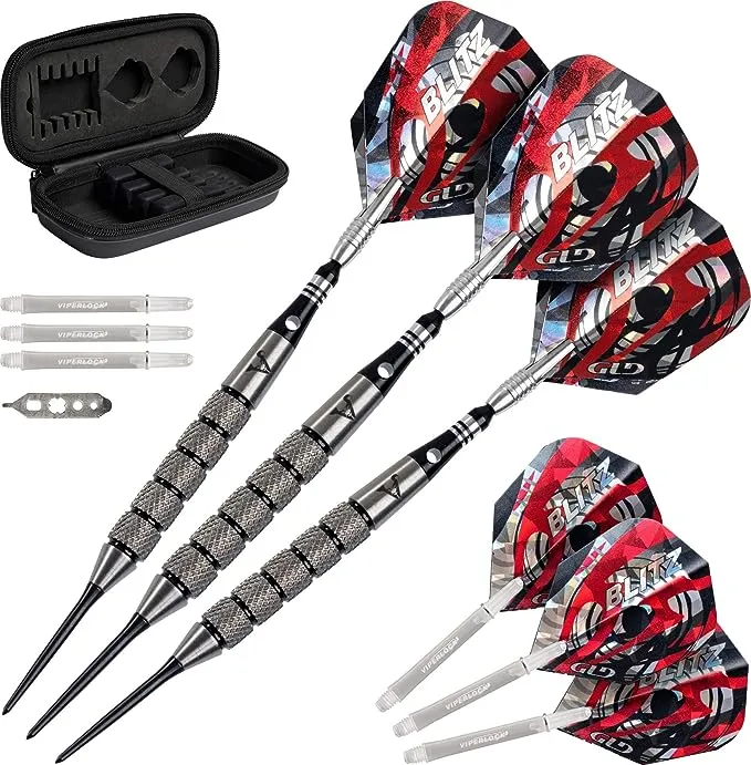 Viper Blitz 95 Percent Tungsten Steel Tip Darts 28 Gram