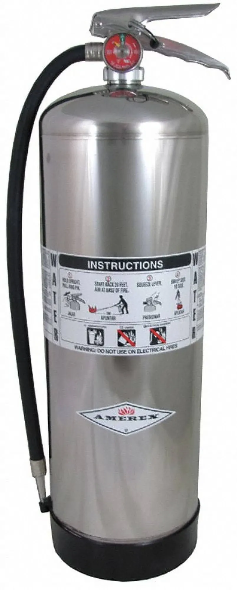 Amerex 240, 2.5 Gallon Water Class A Fire Extinguisher (2 PACK)