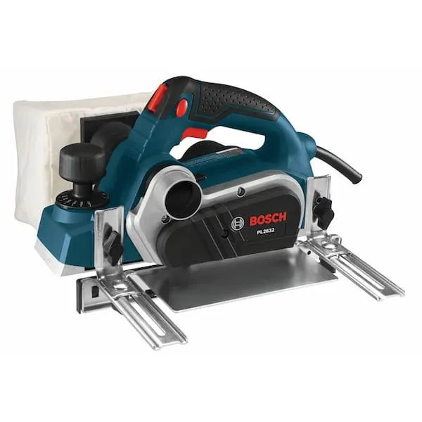 BOSCH 3-1/4 Inch Woodworking Hand Planer with Carrying Case, PL2632K