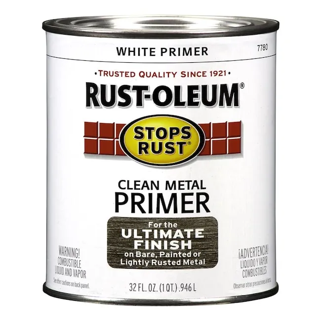 Rust Oleum White Clean Metal Primer