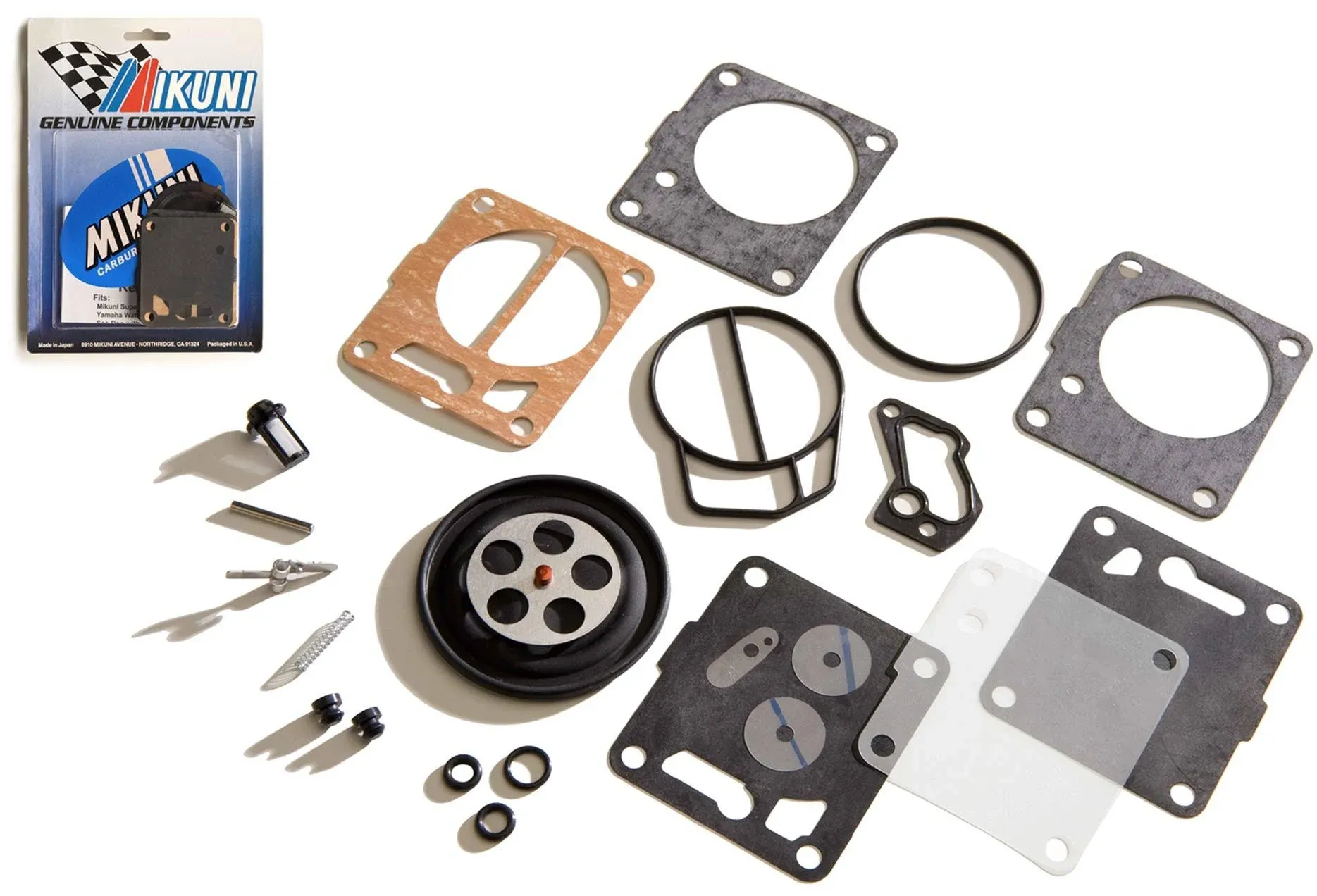 GreenHulk PWC Performance Store - Mikuni Yamaha Super BN 38/44/46 Carburetor Rebuild Kit