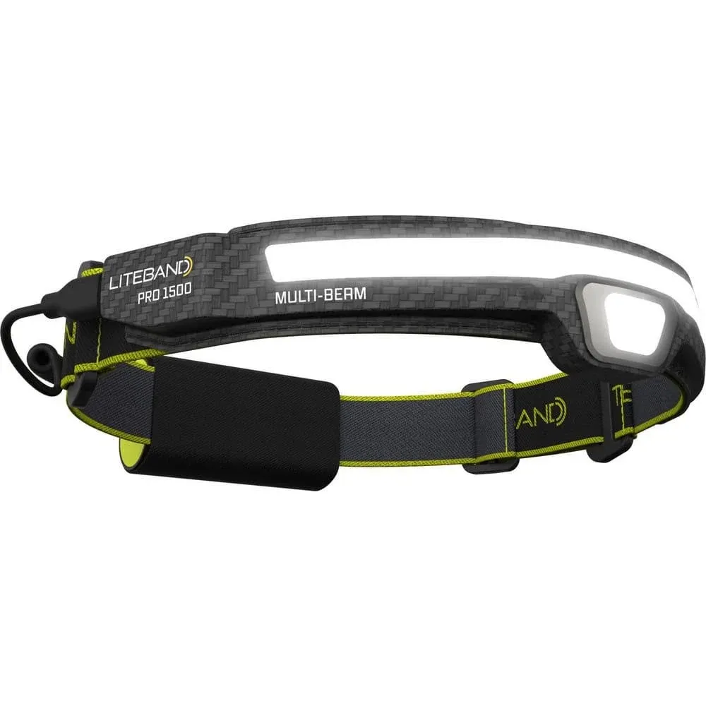 Liteband Pro 1500 Multi-Beam LED Headlamp - Carbon Fiber